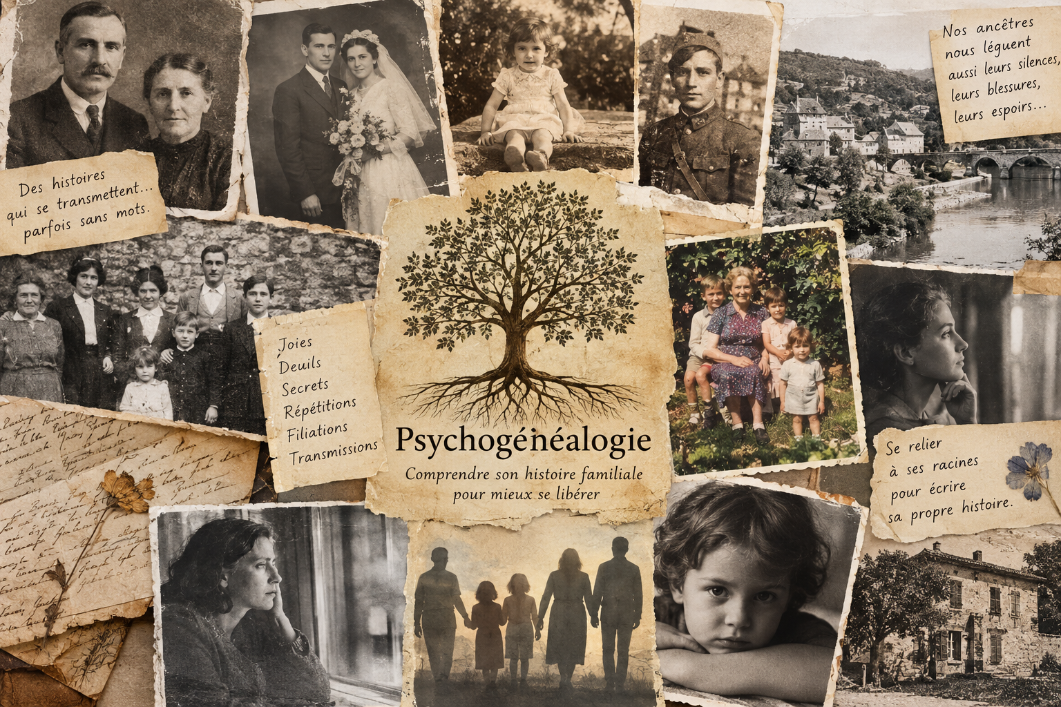 Psychogénéalogie et Analyse Transgénérationnelle